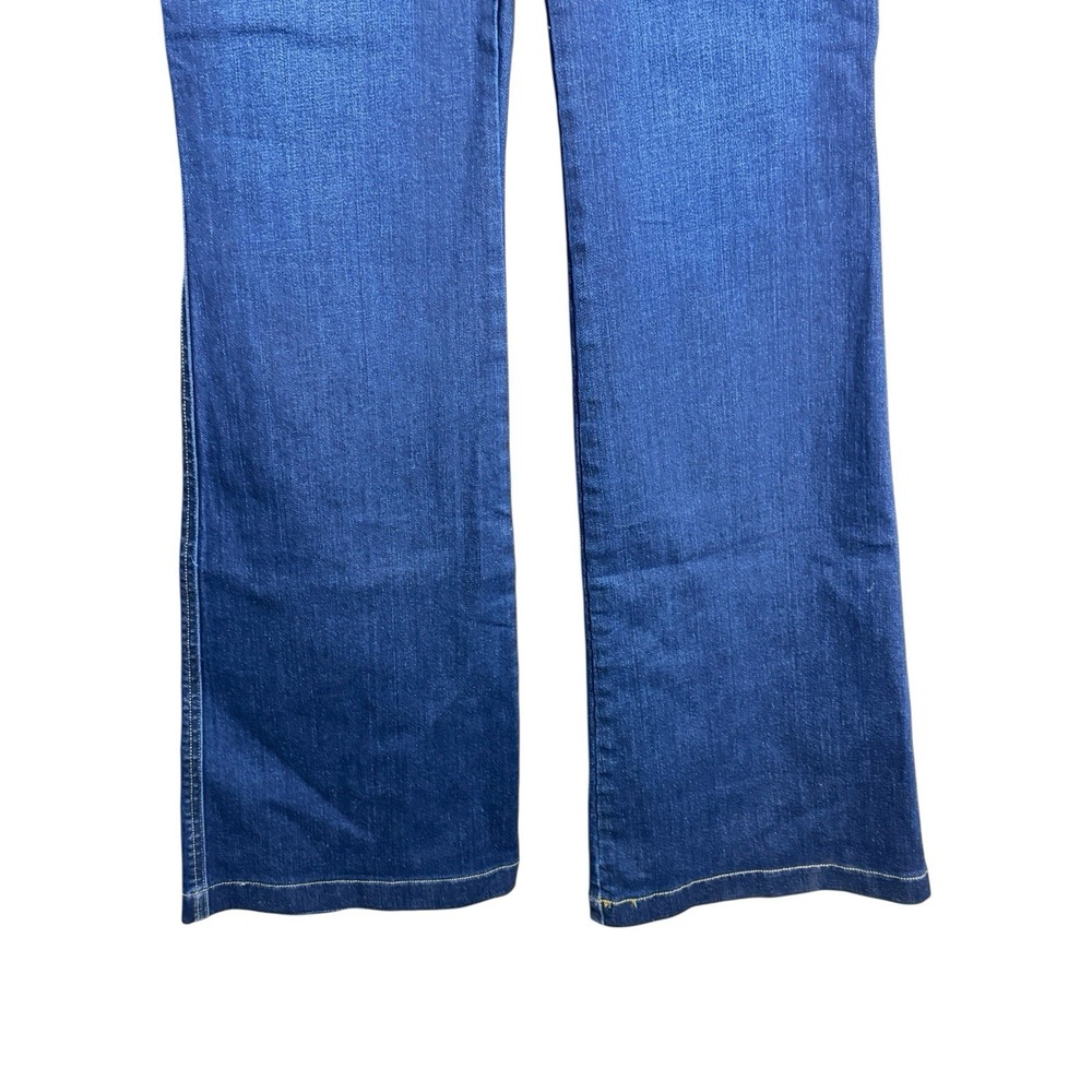SPANX Shape EveryWear Flare Pull-On Denim Jeans - Women's Size XL Tall - 20327T - Picture 4 of 7